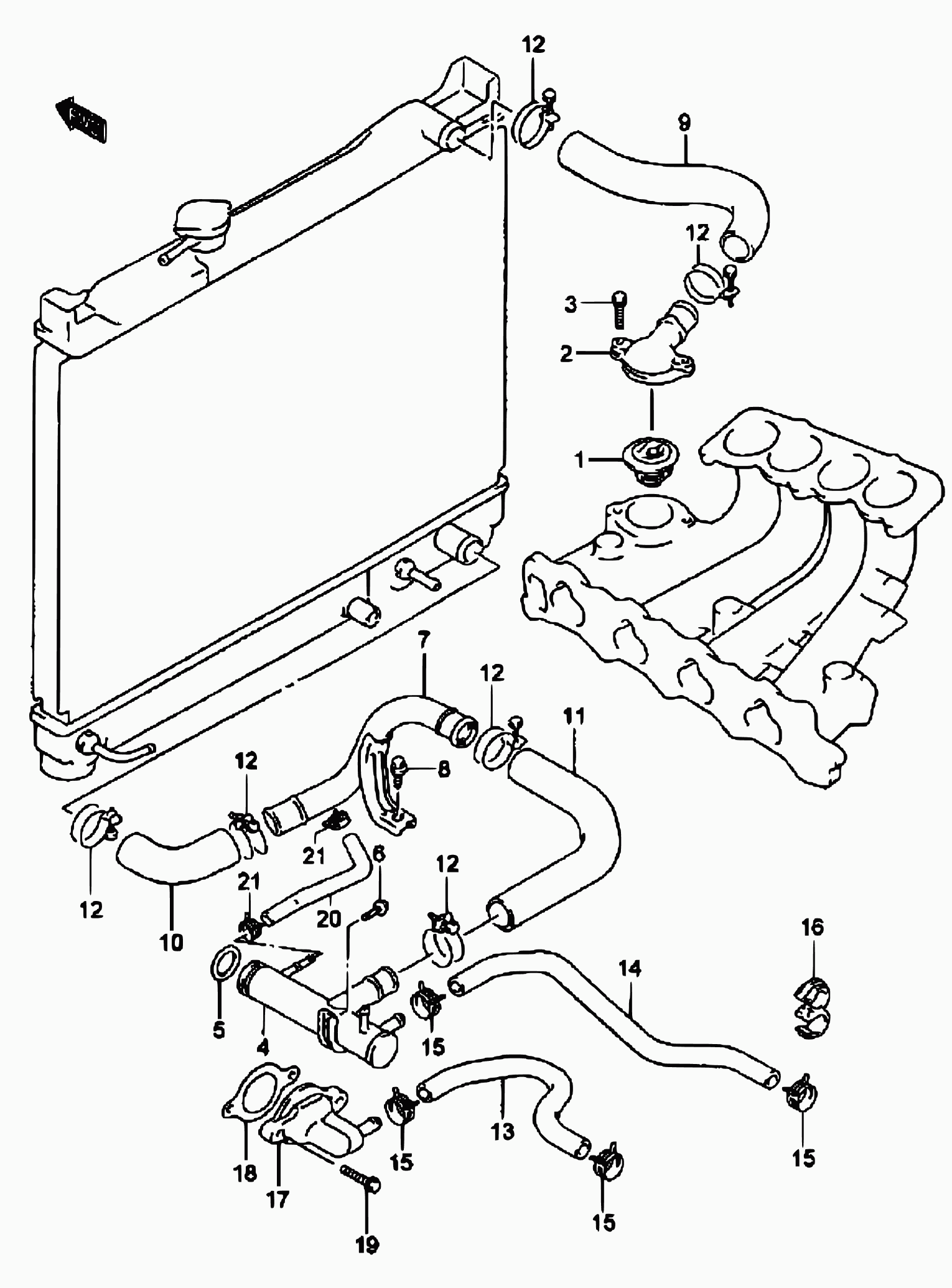 FIAT 17670-85C00 - Термостат, охлаждающая жидкость parts5.com