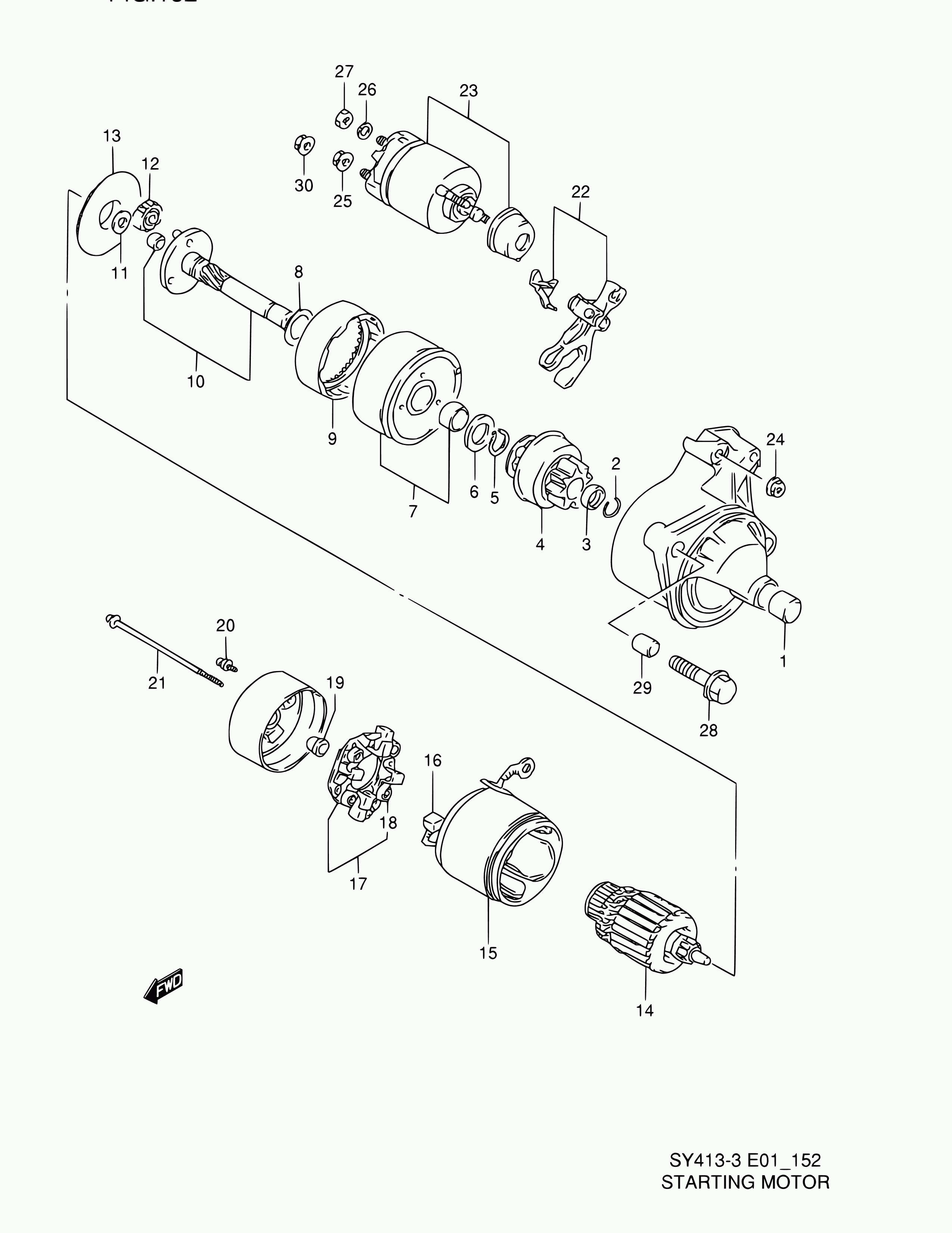 Maruti 31100-64G00 - Стартер parts5.com