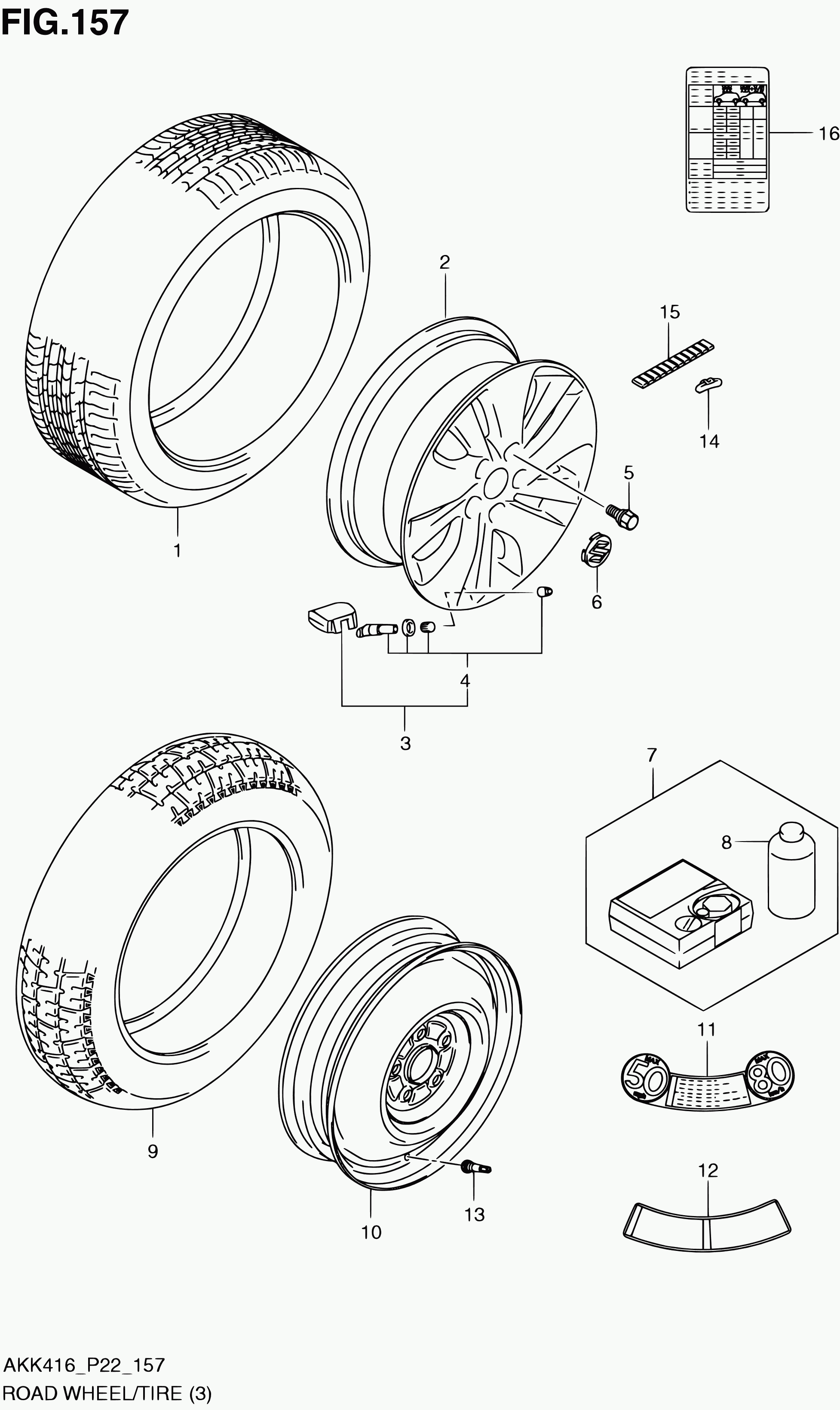 Opel 43139-61M00 - Wheel Sensor, tyre pressure control system parts5.com