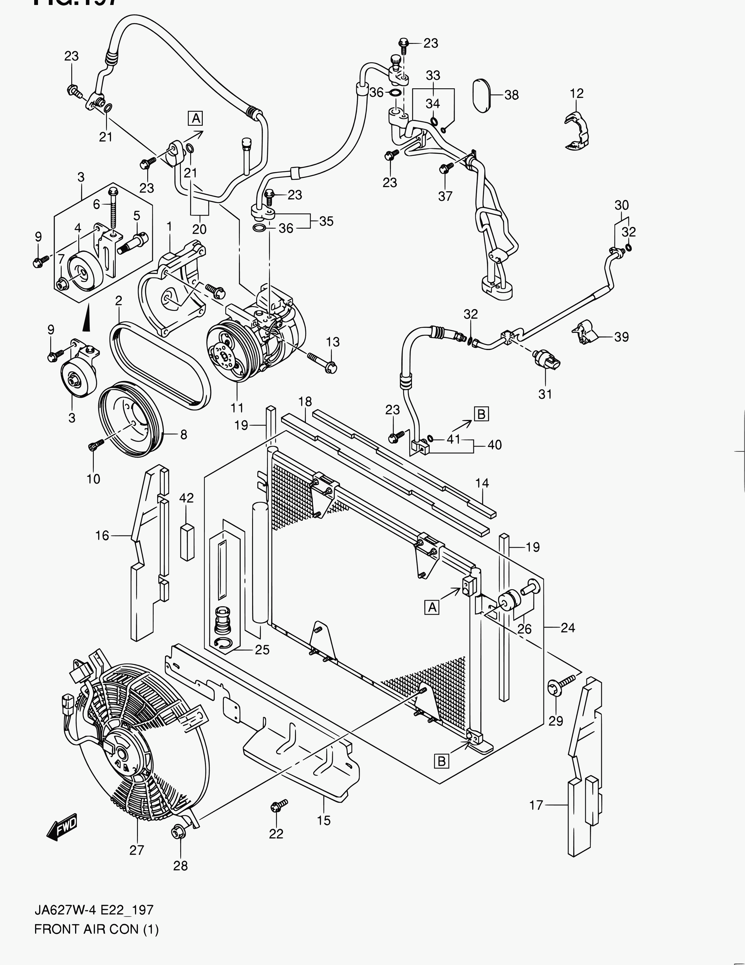 Suzuki 17521-61A00 - Поликлиновой ремень parts5.com