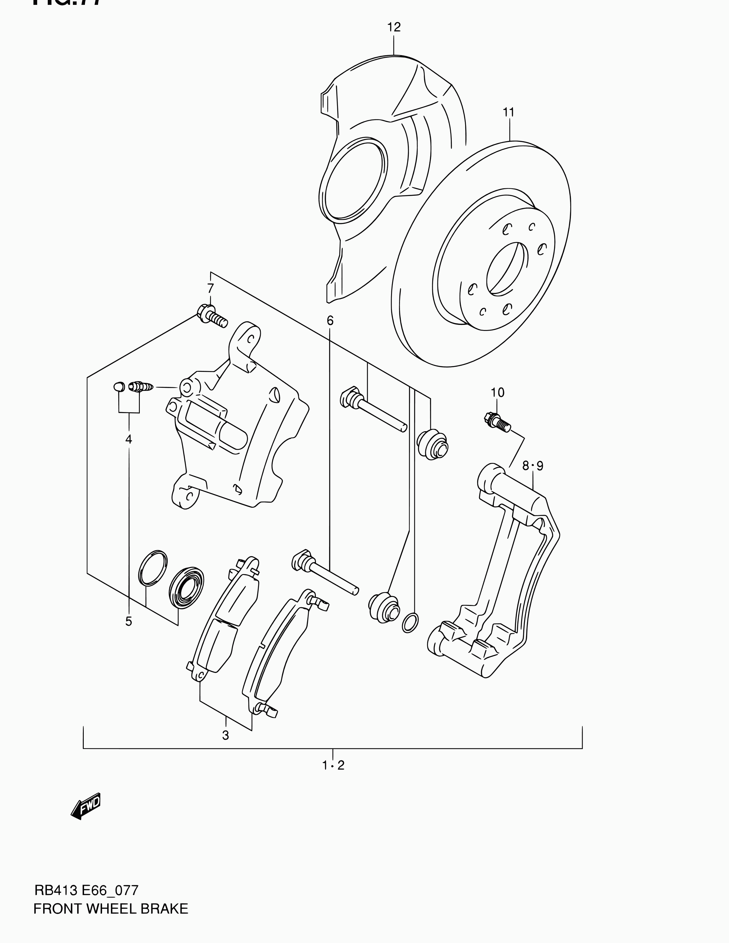 Opel 55810-83E00 - Тормозные колодки, дисковые, комплект parts5.com