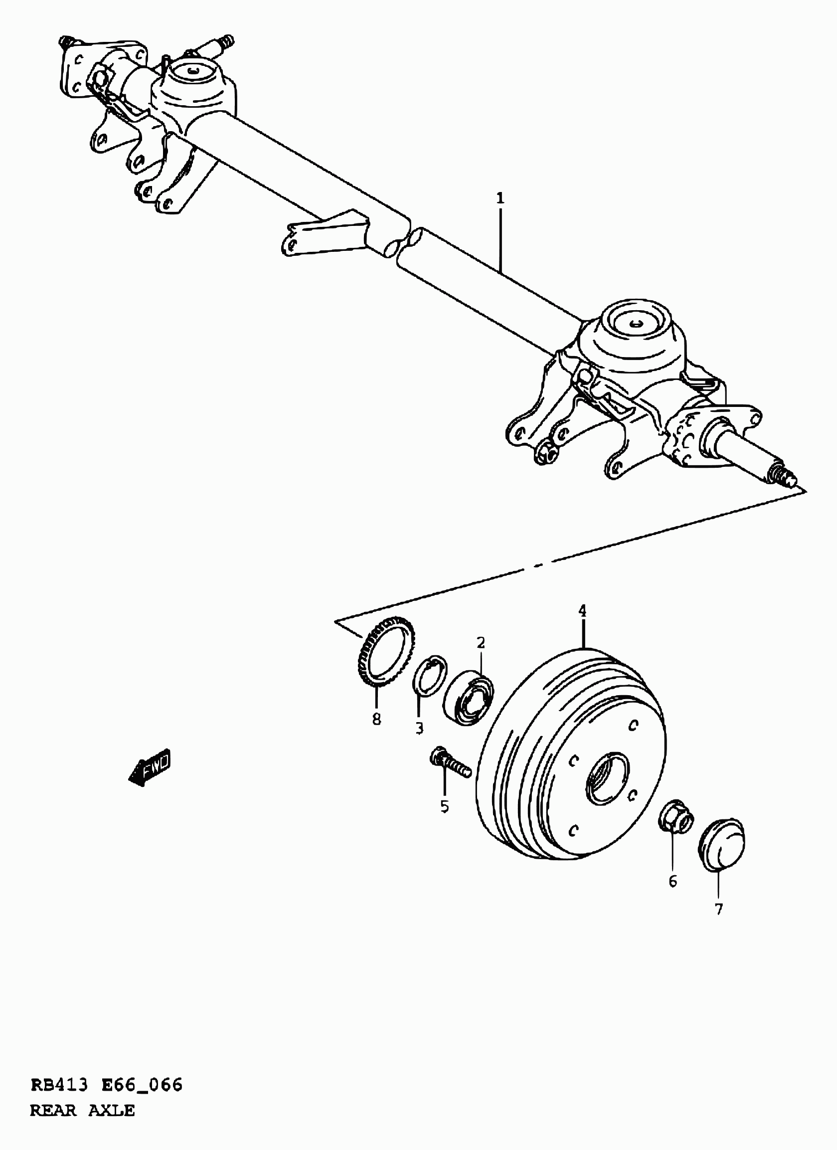 Vauxhall 43511-83E00 - Тормозной барабан parts5.com