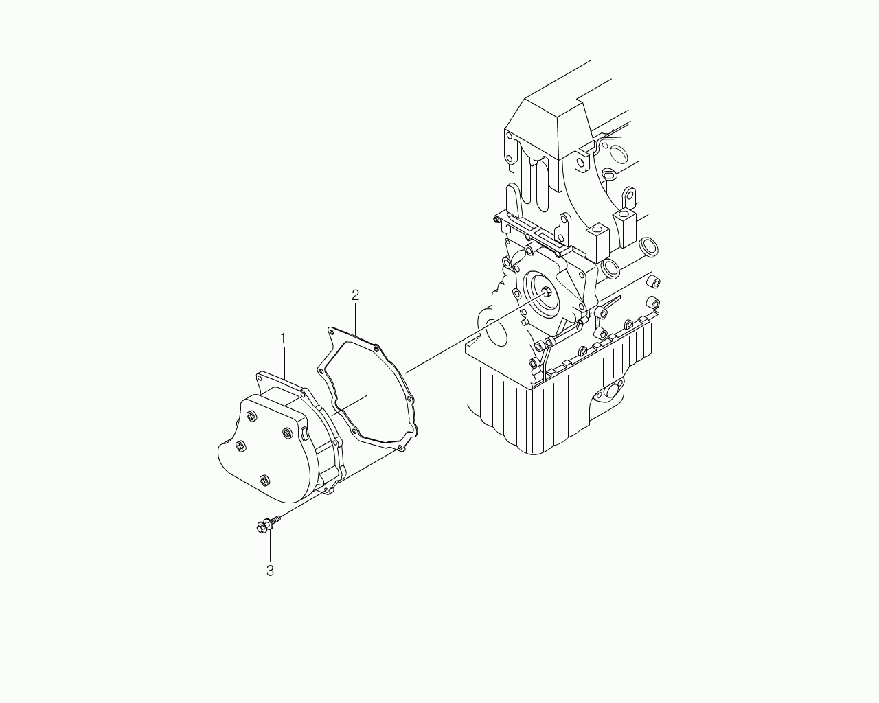 Mercedes-Benz 604 238 00 80 - Прокладка, вакуумный насос parts5.com