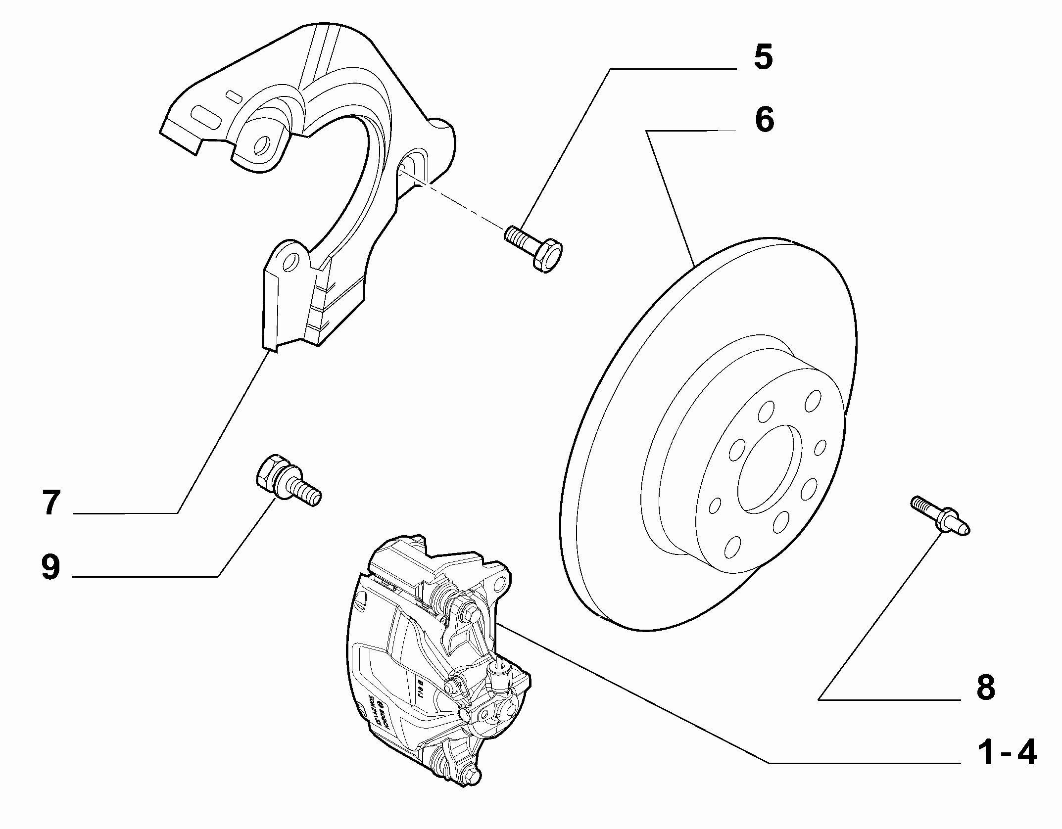 Alfa Romeo 46401356 - Тормозной диск parts5.com