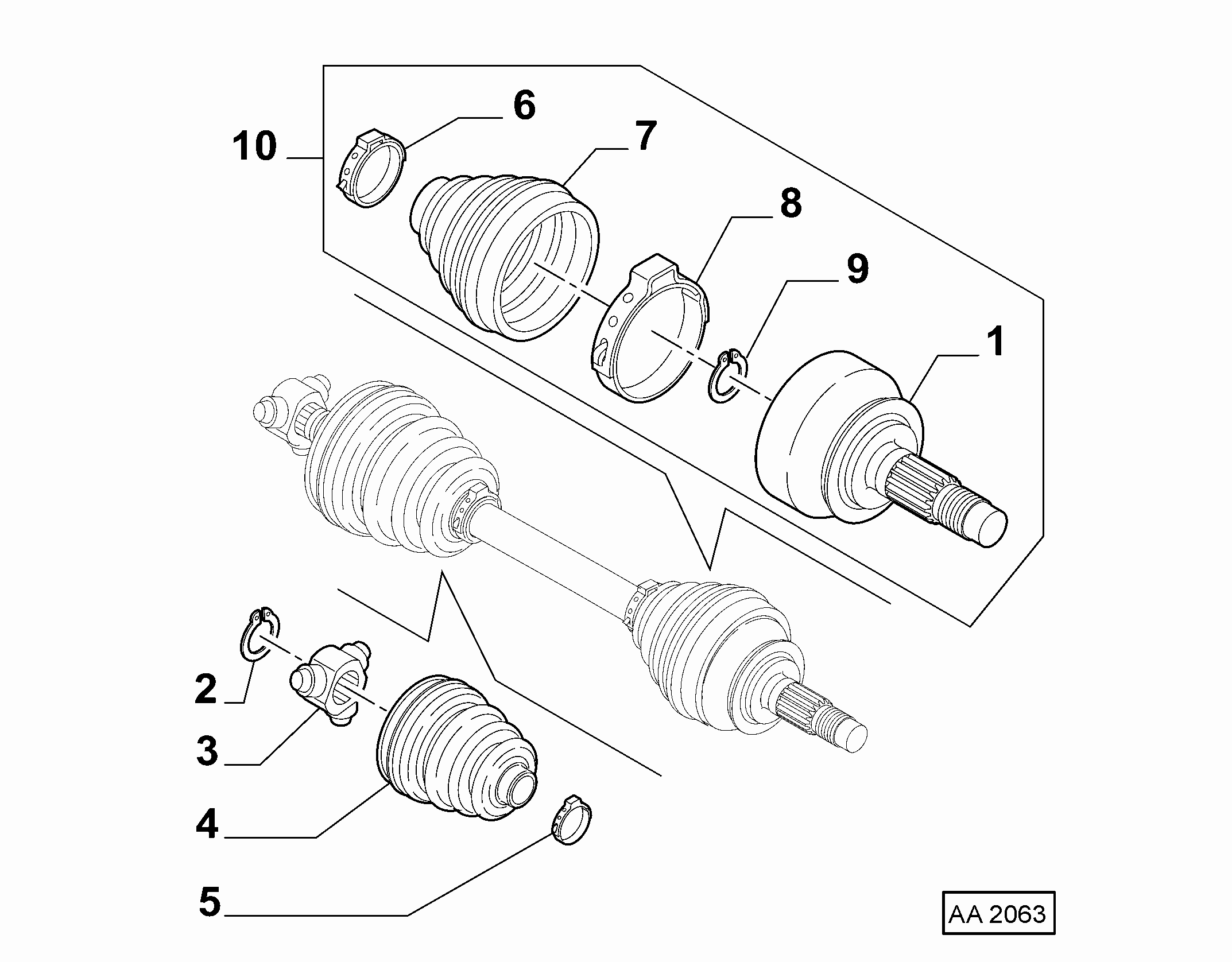 Lancia 46307716 - Пыльник, приводной вал parts5.com