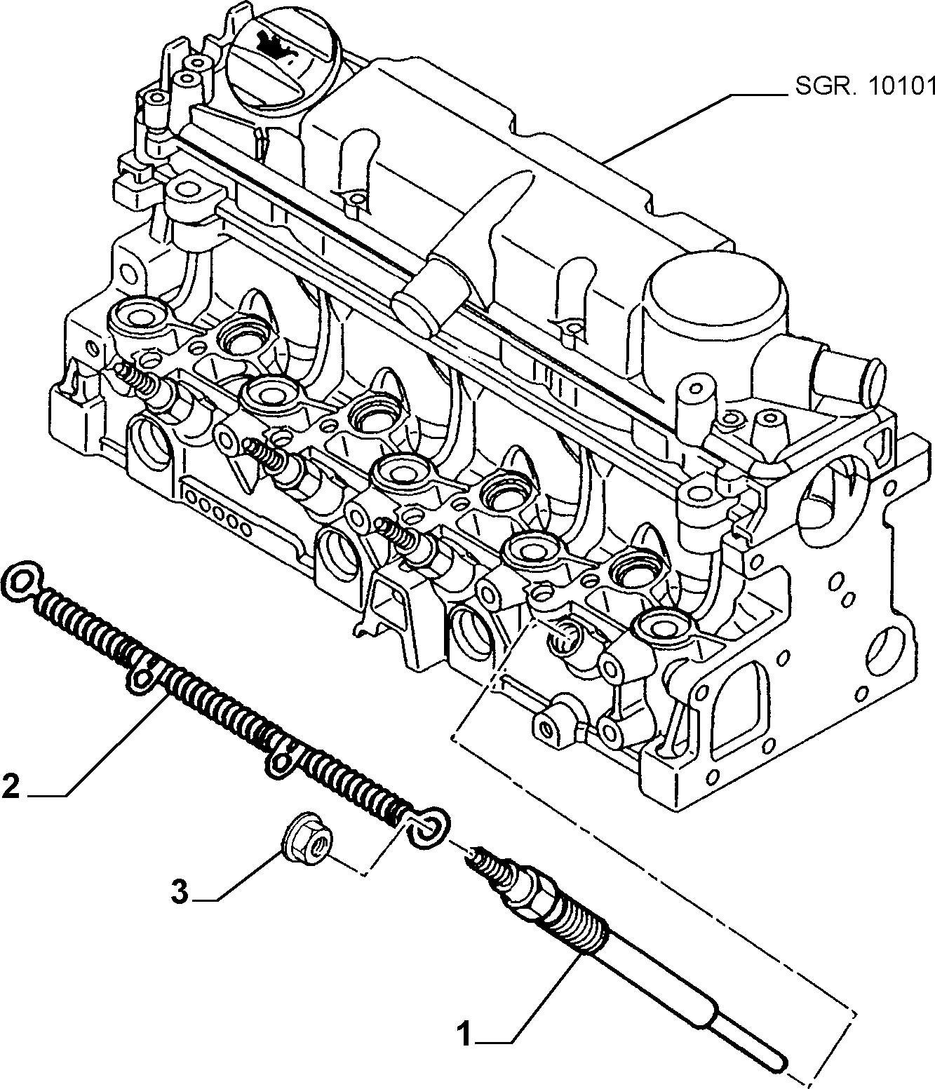 CITROËN/PEUGEOT 96 510 29780 - Свеча накаливания parts5.com