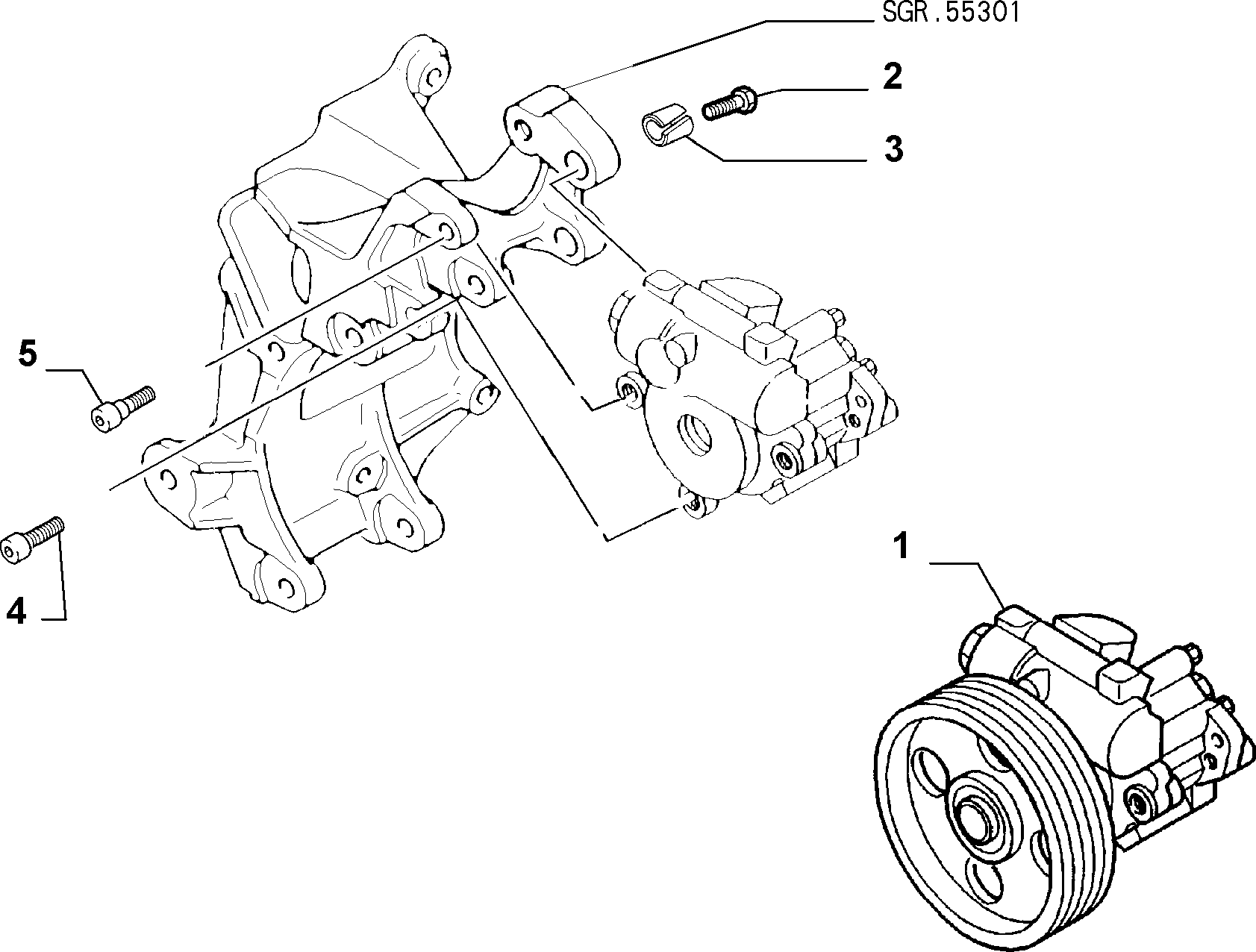 PEUGEOT 9640906480 - Гидравлический насос, рулевое управление, ГУР parts5.com