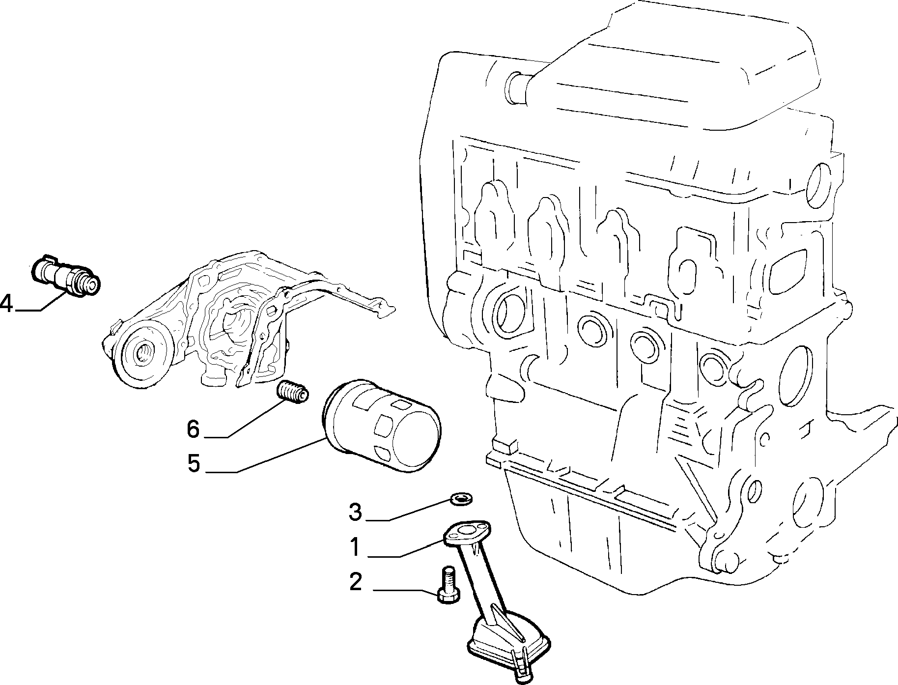 DAEWOO 55202374 - Датчик, давление масла parts5.com