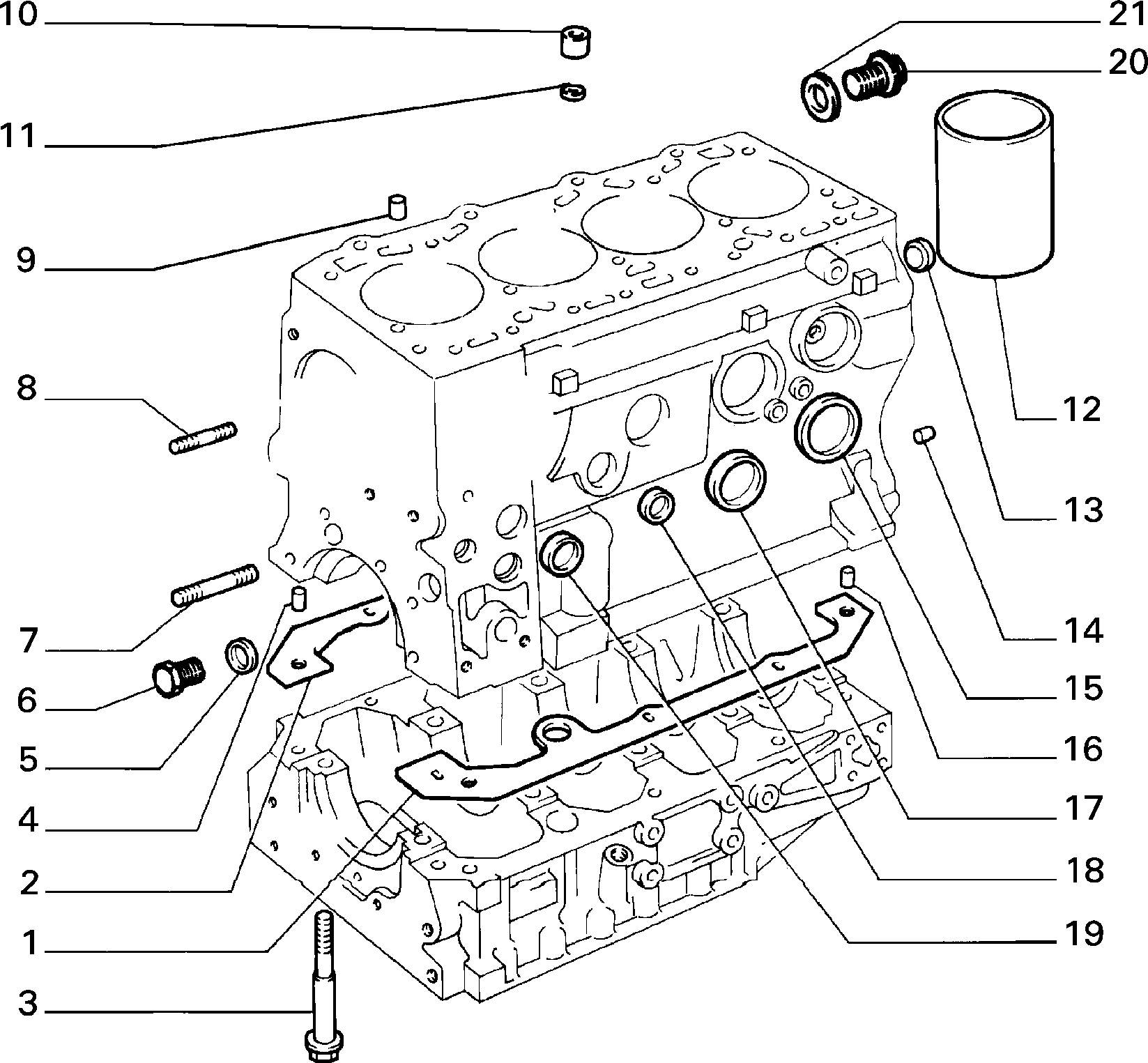 FIAT 14452980 - Прокладка, впускной коллектор parts5.com