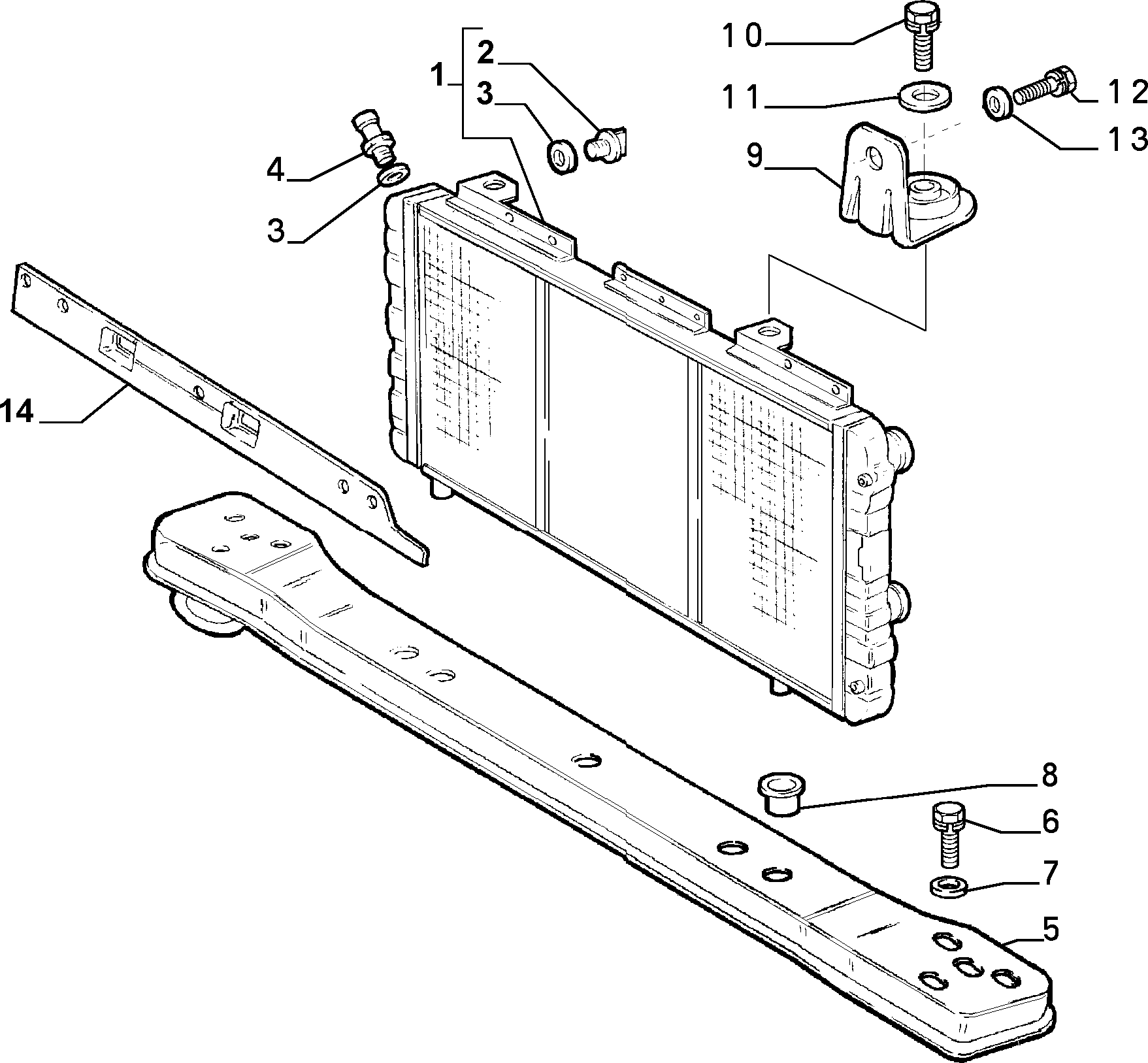 CITROËN 1311003080 - Радиатор, охлаждение двигателя parts5.com