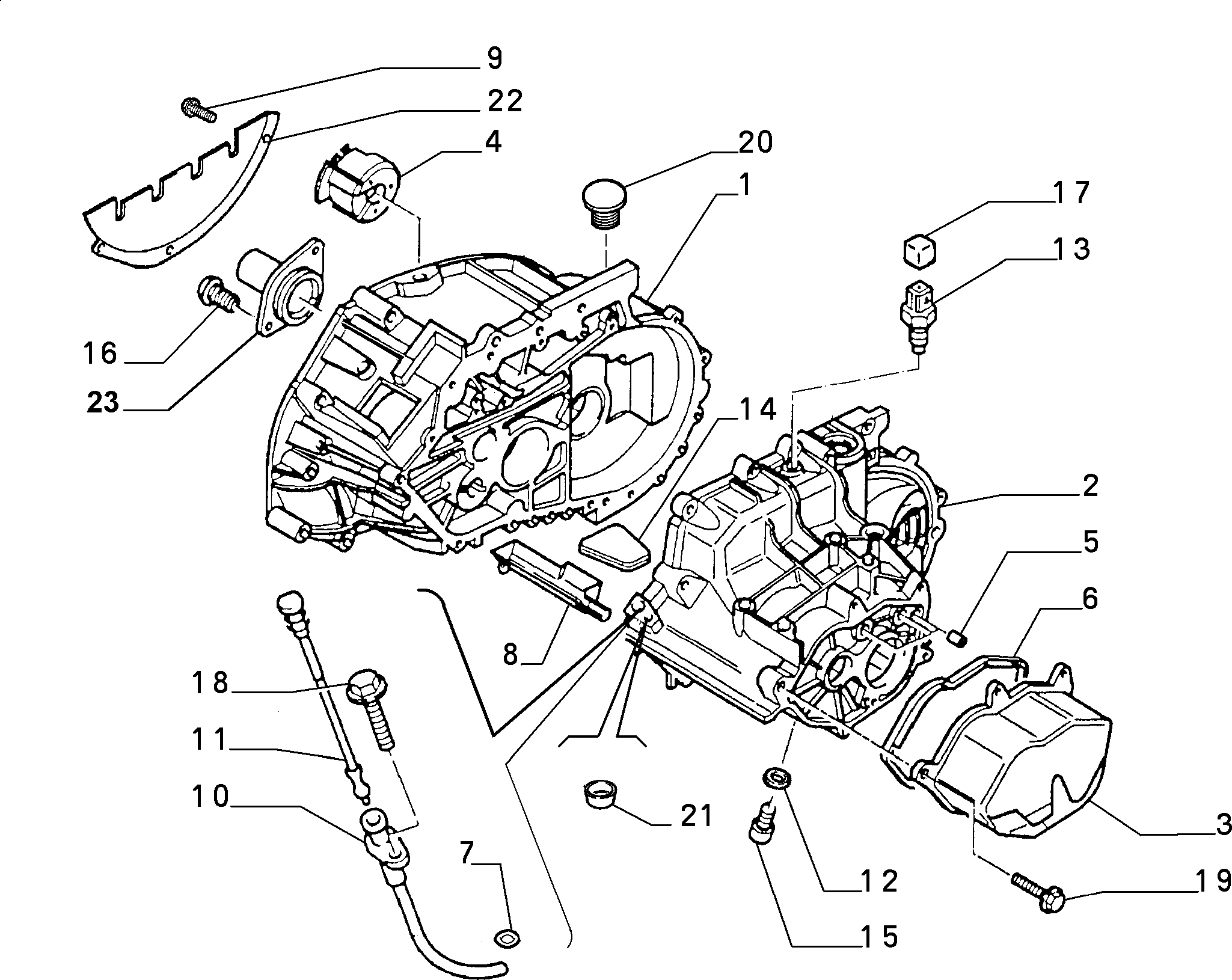 Lancia 9601811080 - Датчик, переключатель, фара заднего хода parts5.com