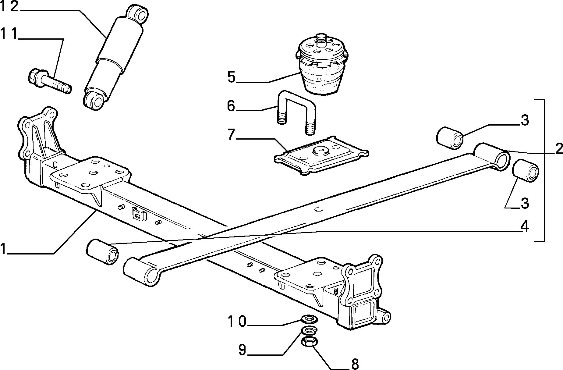 RENAULT TRUCKS 1317401080 - Амортизатор parts5.com