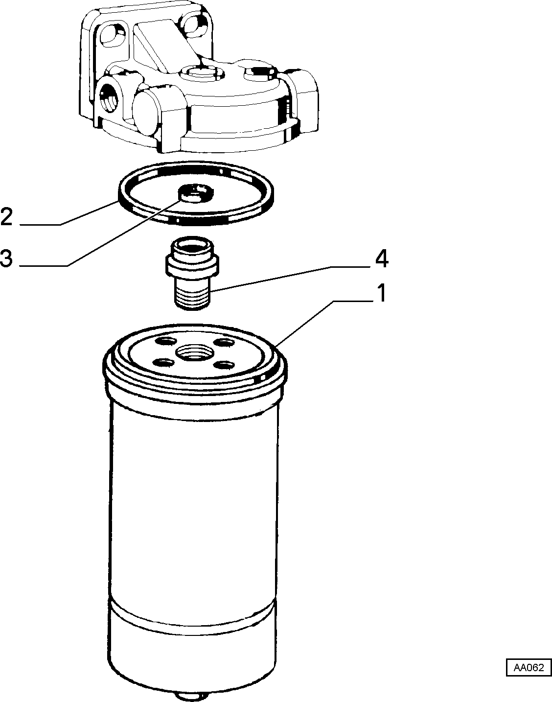 Alfa Romeo 71736113 - Топливный фильтр parts5.com