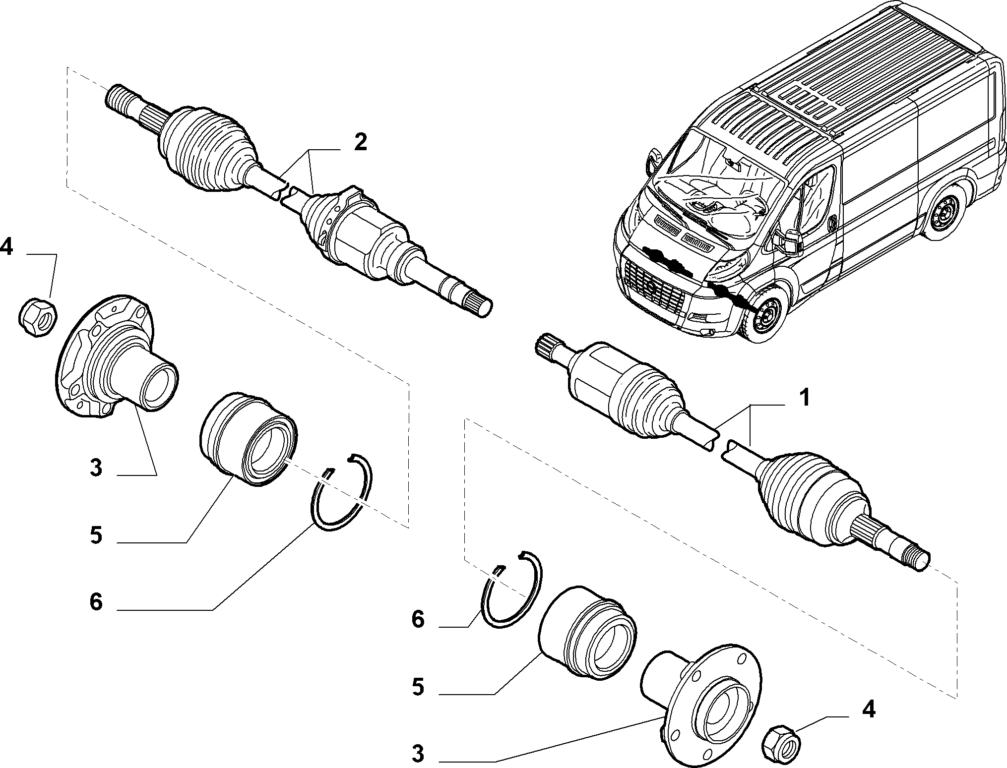 CITROËN/PEUGEOT 1349786080 - Приводной вал parts5.com