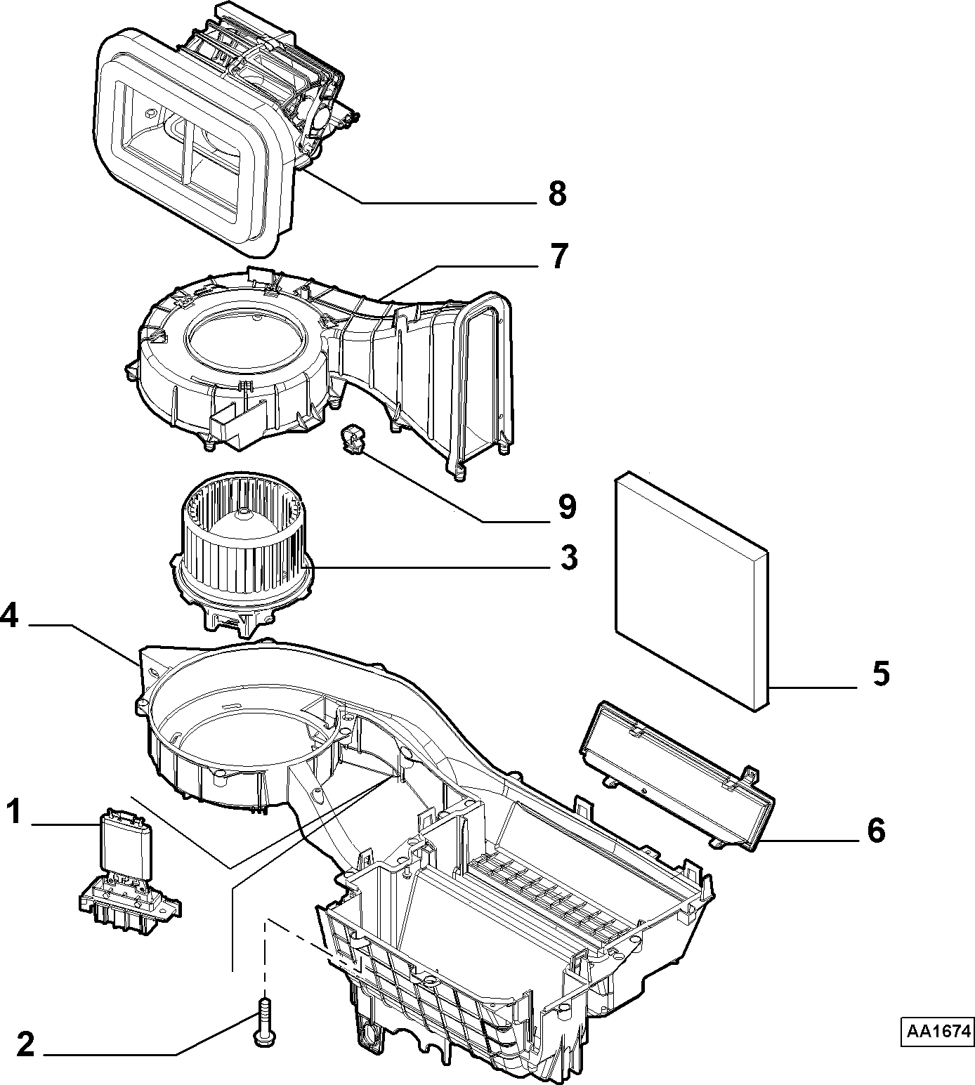 IVECO 77364063 - Фильтр воздуха в салоне parts5.com