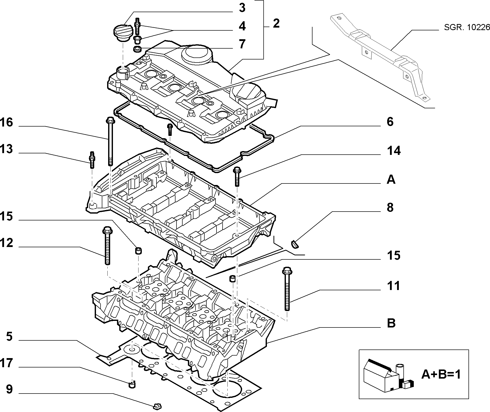 Alfa Romeo 9662149180 - Крышка, заливная горловина parts5.com