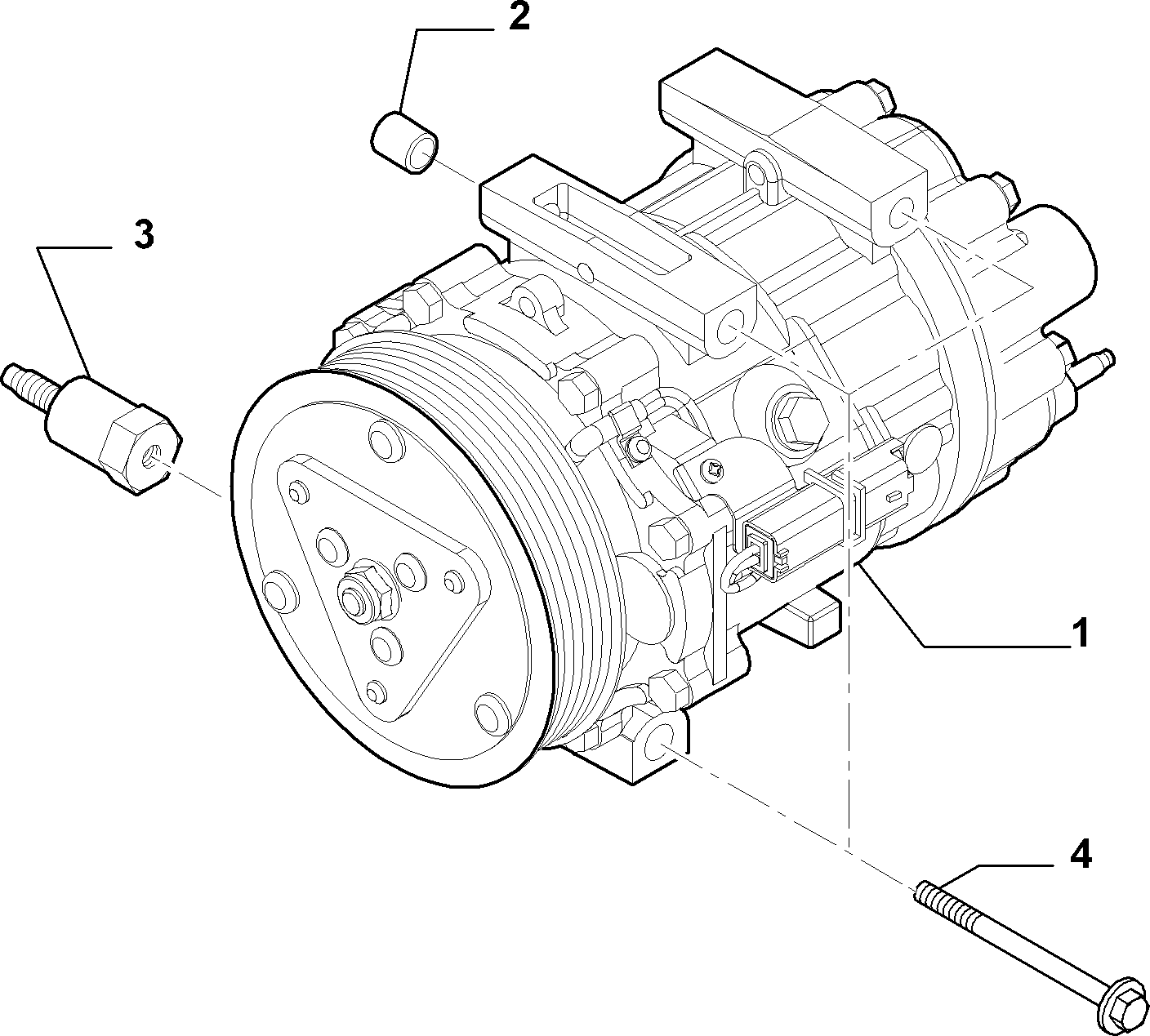 FIAT 9687499380 - Compressor, air conditioning parts5.com