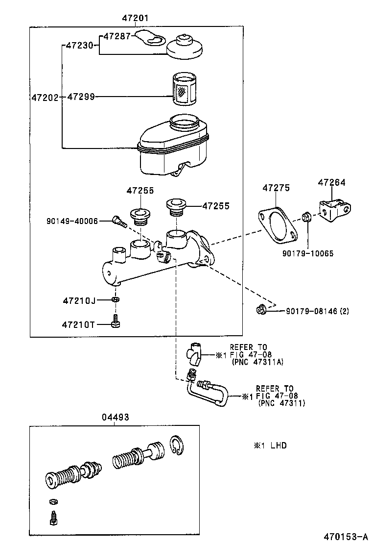 TOYOTA 4723012040 - Крышка, бачок тормозной жидкости parts5.com