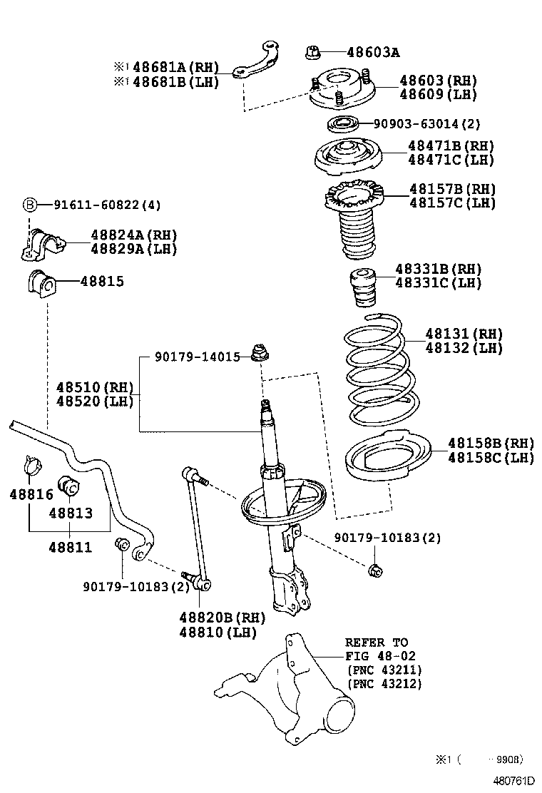 Berliet 48820-33020 - Тяга / стойка, стабилизатор parts5.com