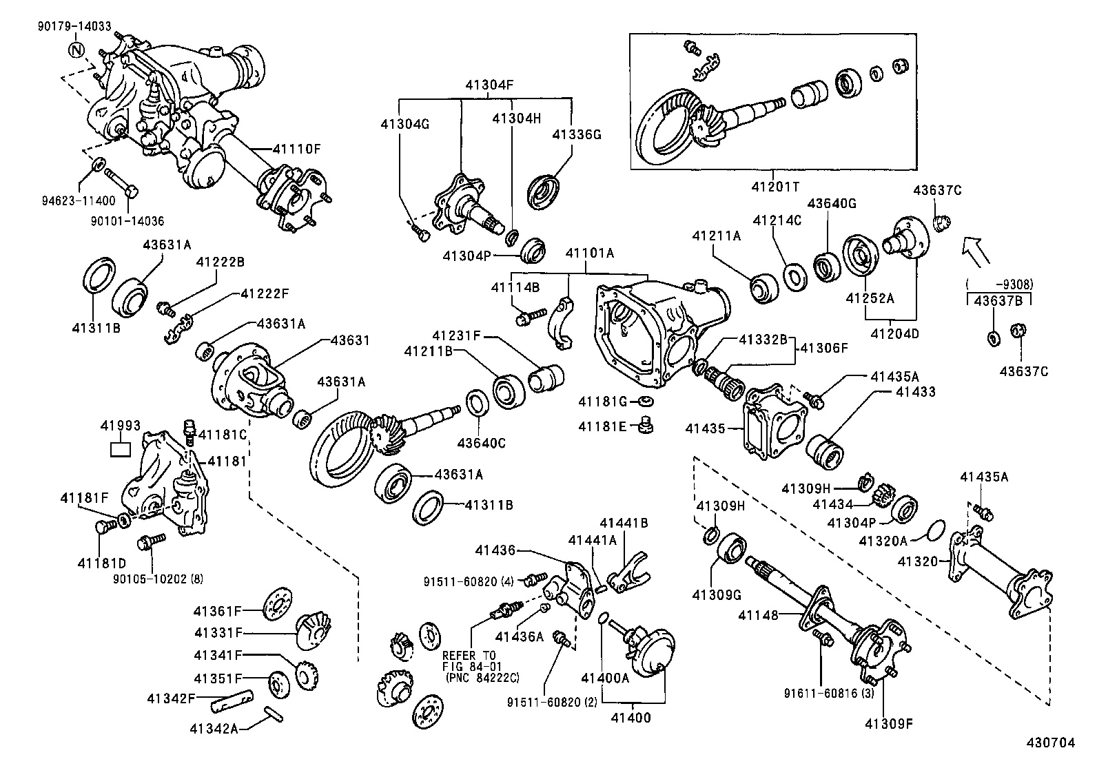 TOYOTA 4140035010 - Выключатель, блокировка диффе parts5.com