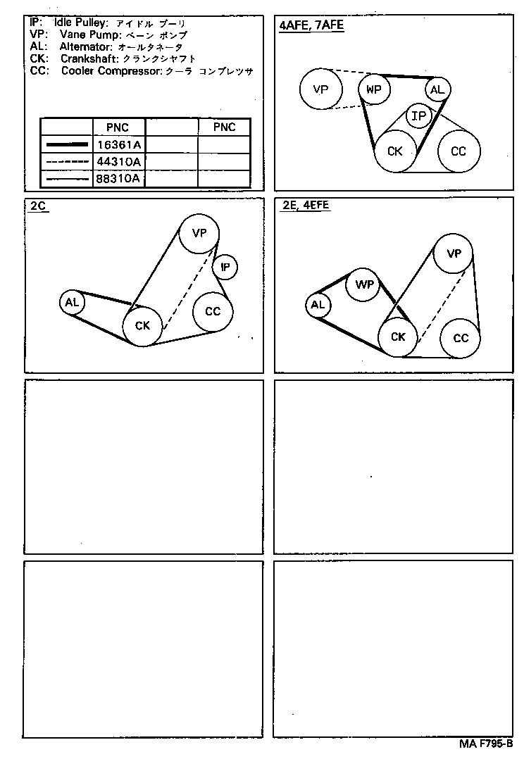 TOYOTA 99365 21070 - Поликлиновой ремень parts5.com