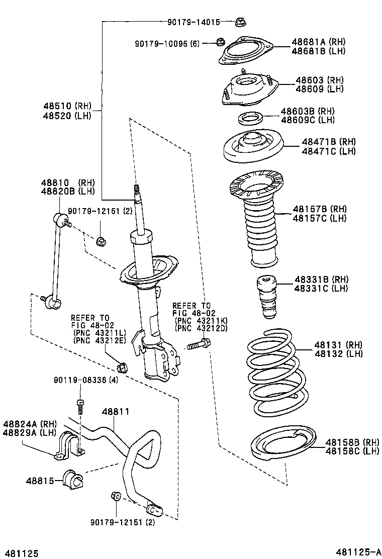 TOYOTA 48510-29795 - Амортизатор parts5.com