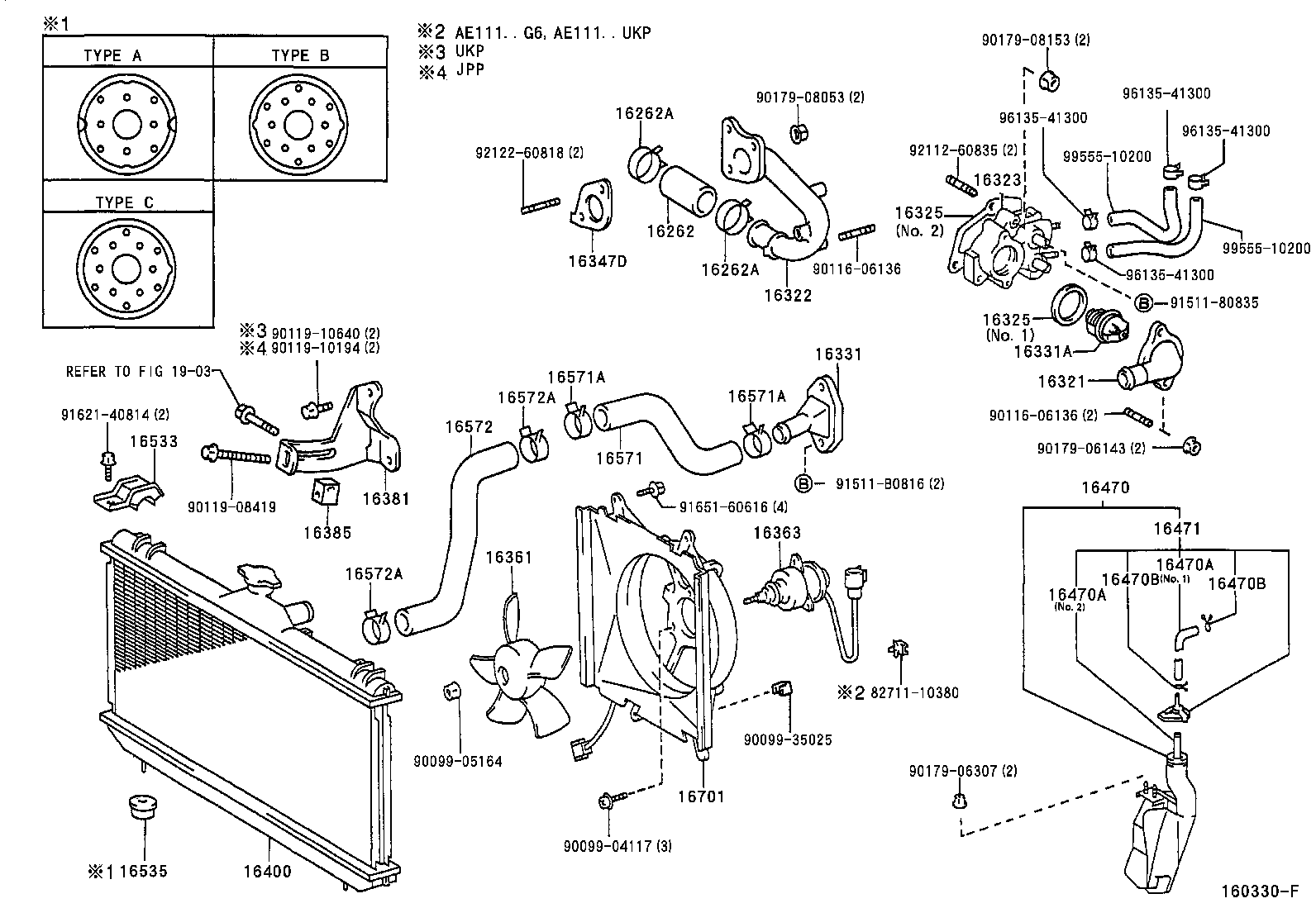 TOYOTA 90916-03109 - Термостат, охлаждающая жидкость parts5.com