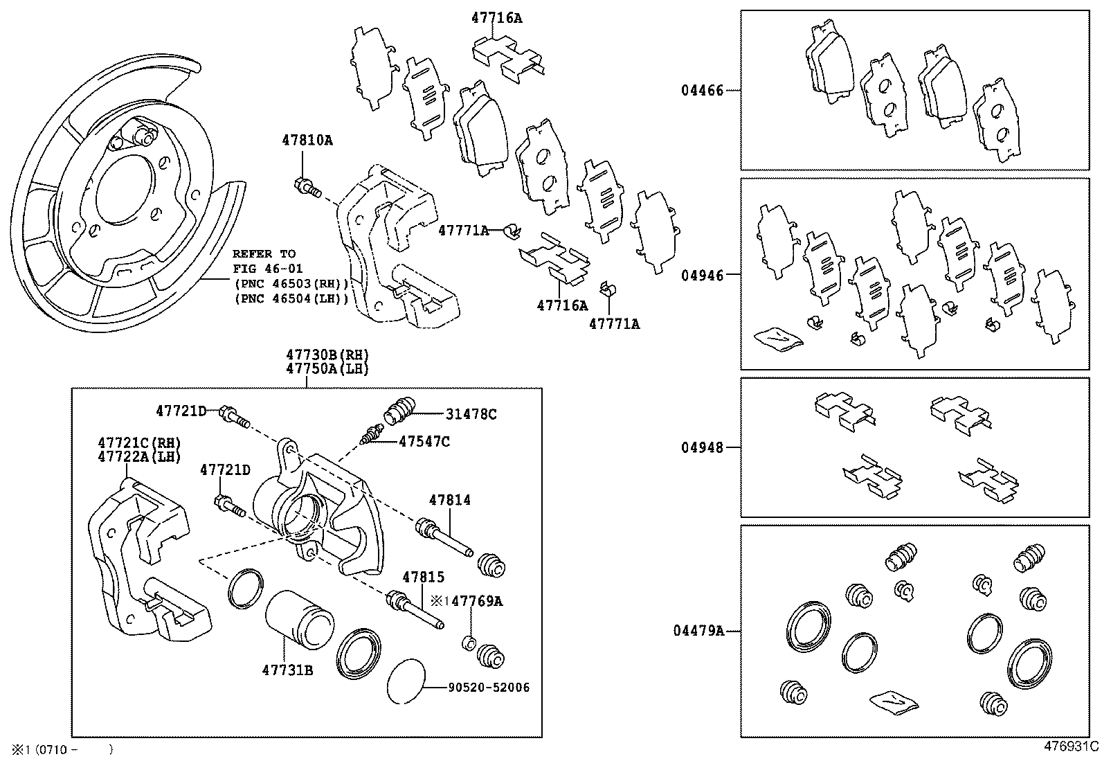 TOYOTA 47831-42060 - Piston, brake caliper parts5.com