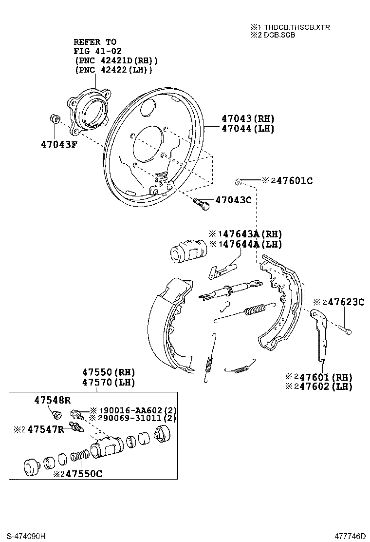 TOYOTA 47550-09090 - Колесный тормозной цилиндр parts5.com