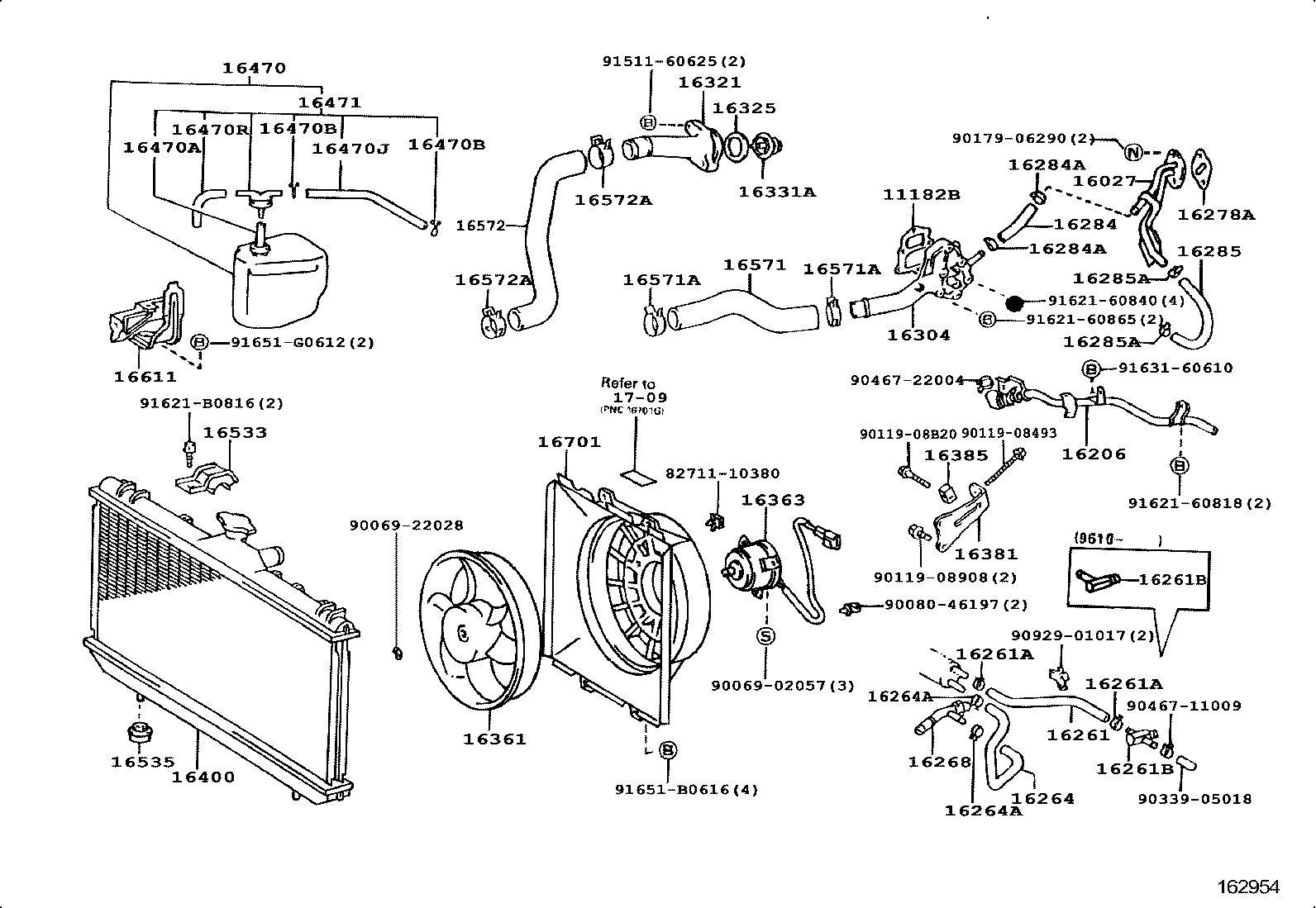 TOYOTA 90916-03046 - Термостат, охлаждающая жидкость parts5.com