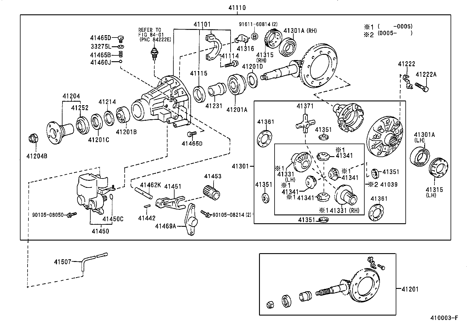 TOYOTA 41450-35030 - Выключатель, блокировка диффе parts5.com