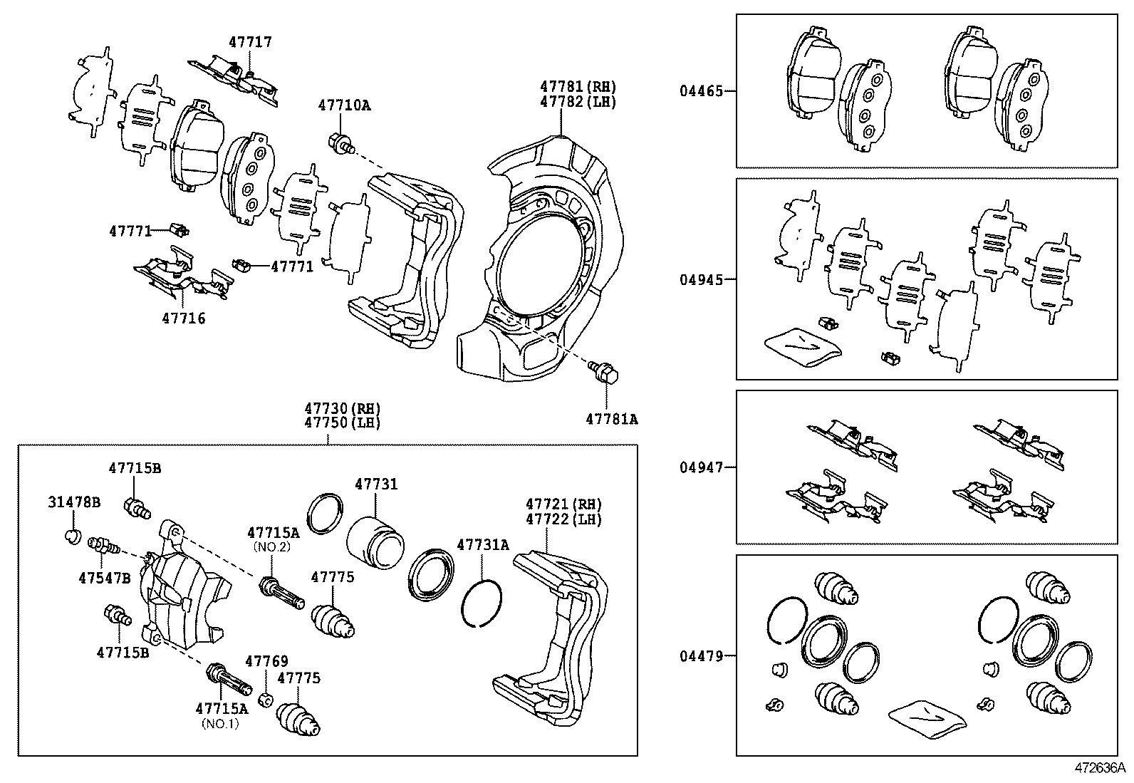 LEXUS 4773108020 - Поршень, корпус скобы тормоза parts5.com