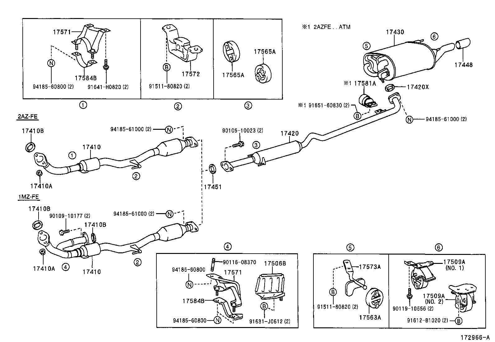 TOYOTA 17509-20060 - Втулка, стабилизатор parts5.com