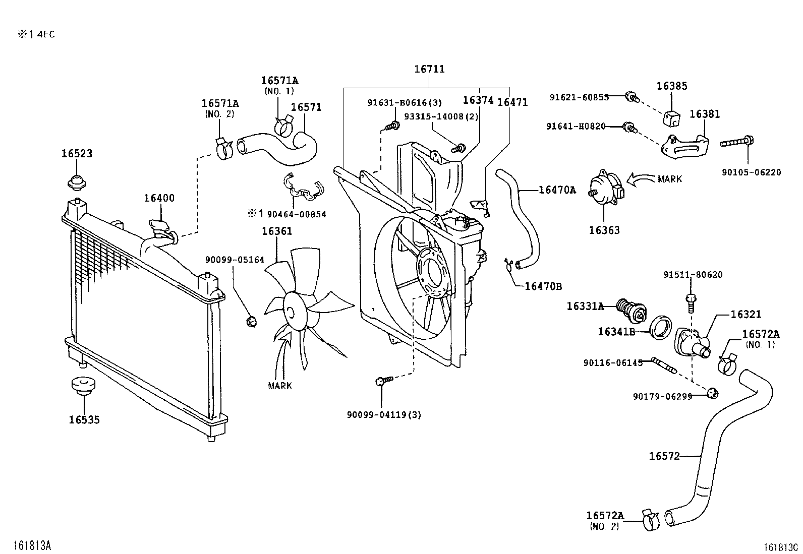 Hyundai 90916-03122 - Термостат, охлаждающая жидкость parts5.com