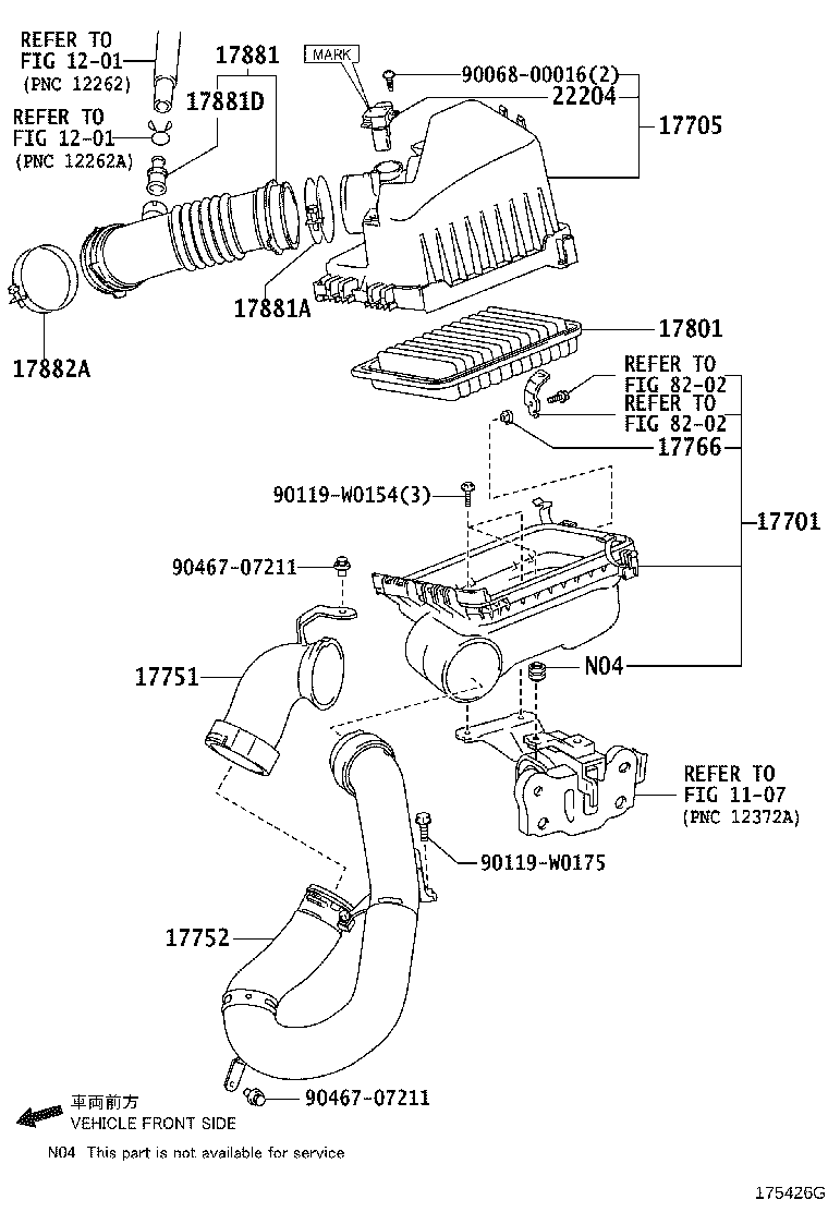 ASTON MARTIN 2220437010 - Датчик потока, массы воздуха parts5.com