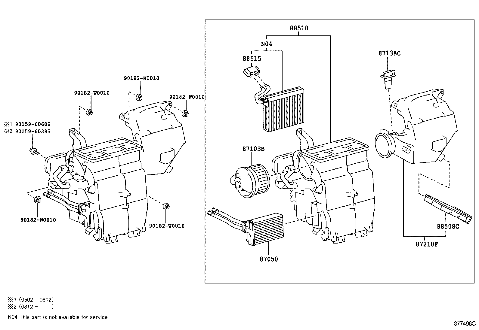 TOYOTA 88508-0H010 - Фильтр воздуха в салоне parts5.com