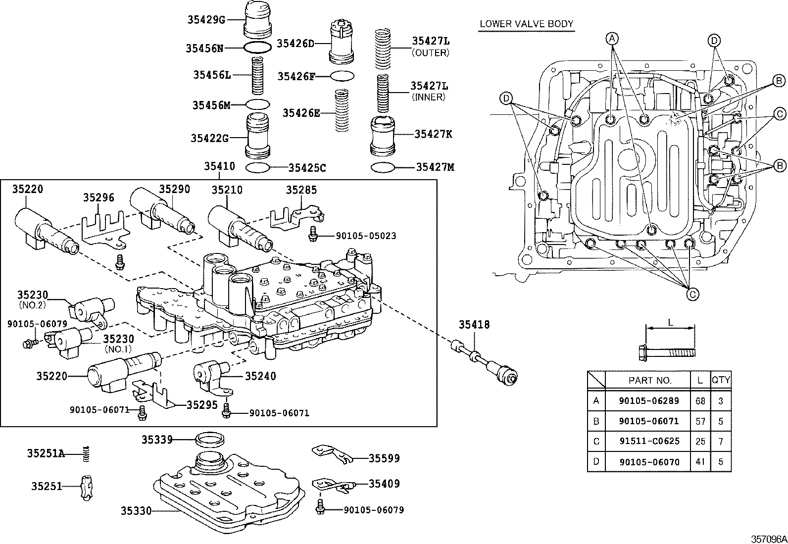 TOYOTA 90301-32010 - Гидрофильтр, автоматическая коробка передач parts5.com