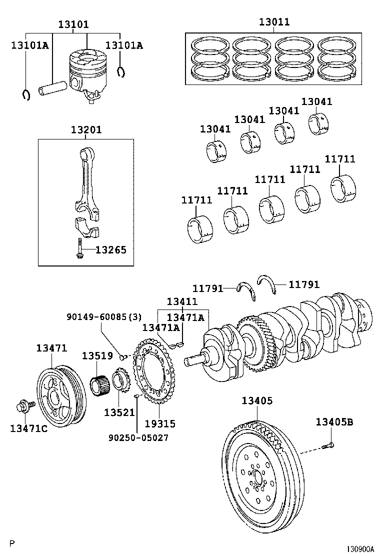 WIESMANN 134080R011 - Направляющий ролик, клиновой ремень parts5.com