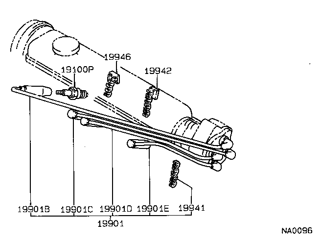 LEXUS 90919-01064 - Свеча зажигания parts5.com