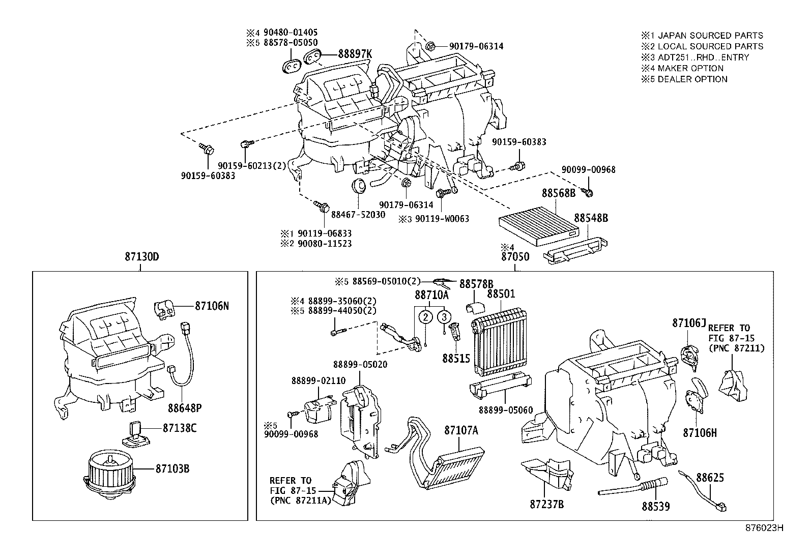 LEXUS 88568-02030 - Фильтр воздуха в салоне parts5.com