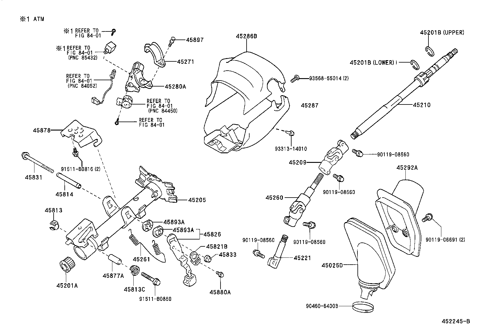 TOYOTA 91511-B0816 - Болт, система выпуска parts5.com