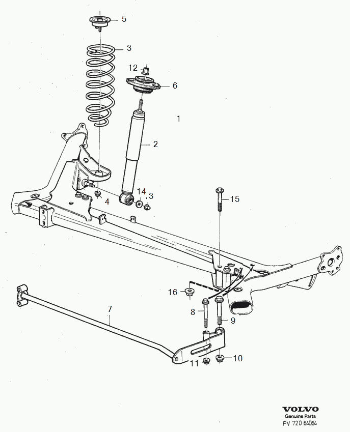 Volvo 9191461 - Втулка, стабилизатор parts5.com