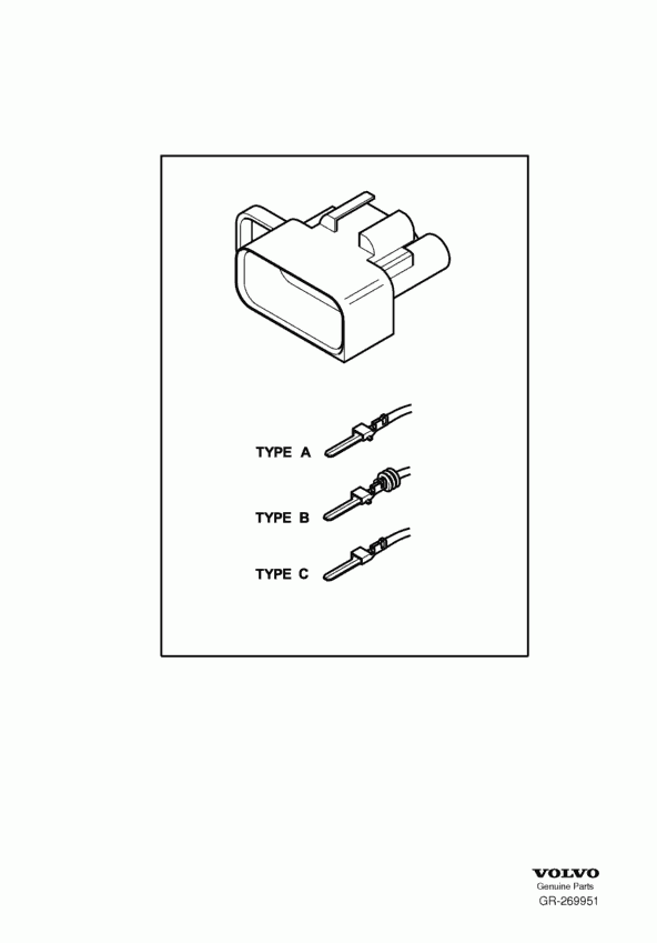 Volvo 3523478 - Генератор parts5.com