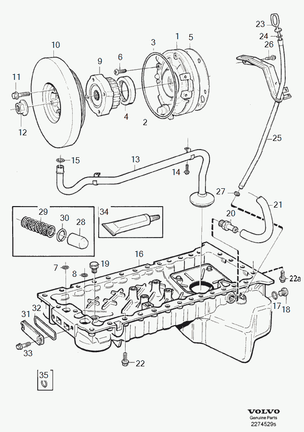 Mini 8 642 559 - Водяной насос parts5.com