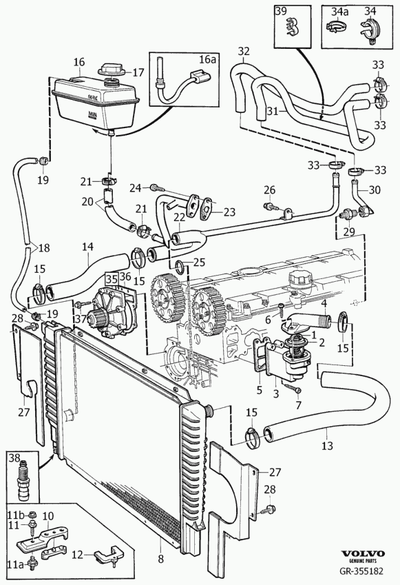 Volvo 976045 - Прокладка, впускной коллектор parts5.com