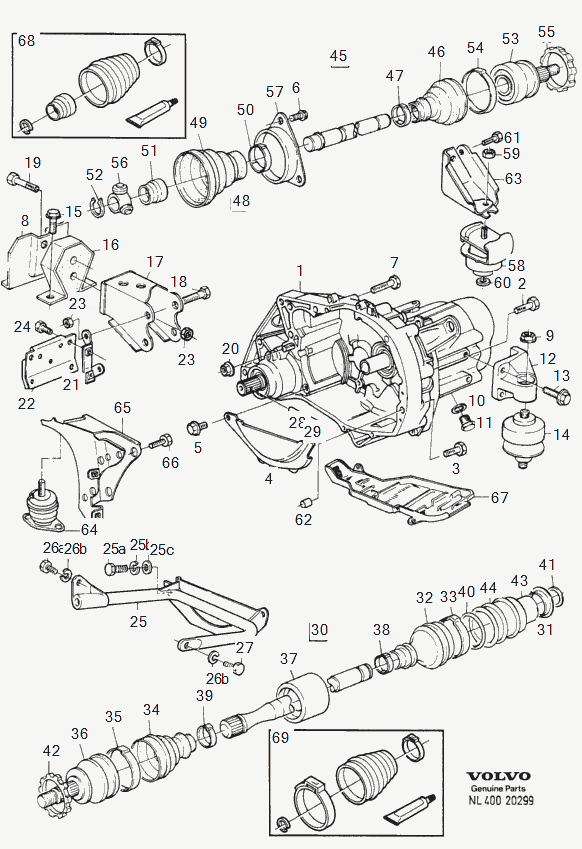 Volvo 9031175 - Drive Shaft parts5.com