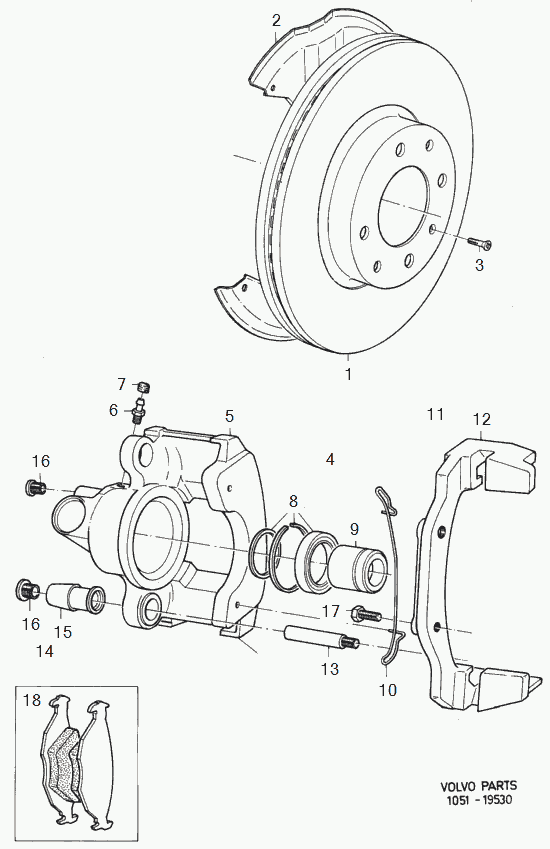 Volvo 30683788 - Комплект направляющей гильзы parts5.com