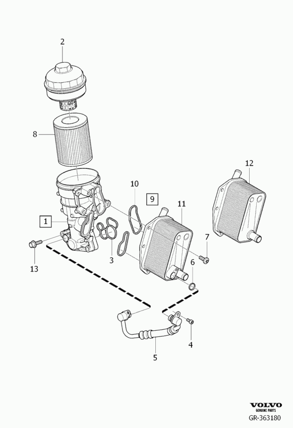 Volvo 30677349 - Прокладка parts5.com