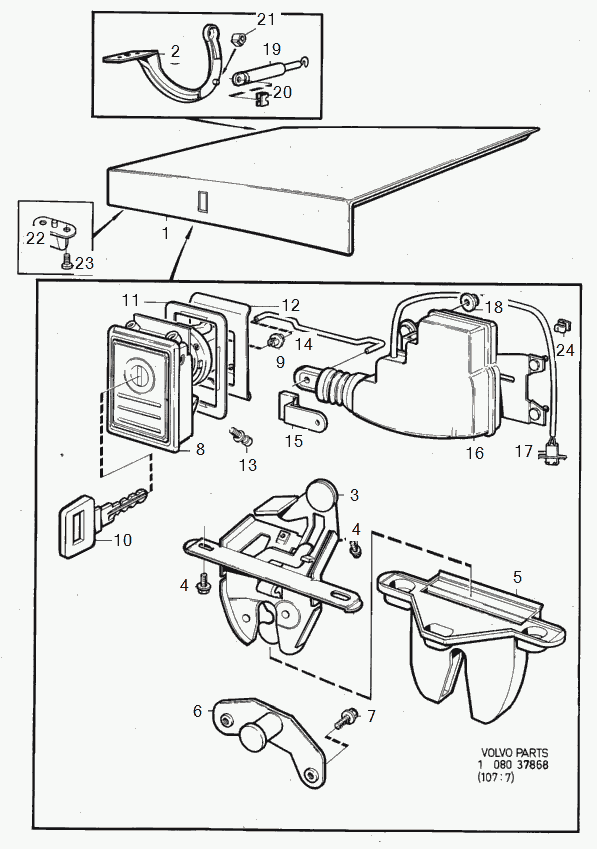 Bedford 1334023 - Water Pump parts5.com