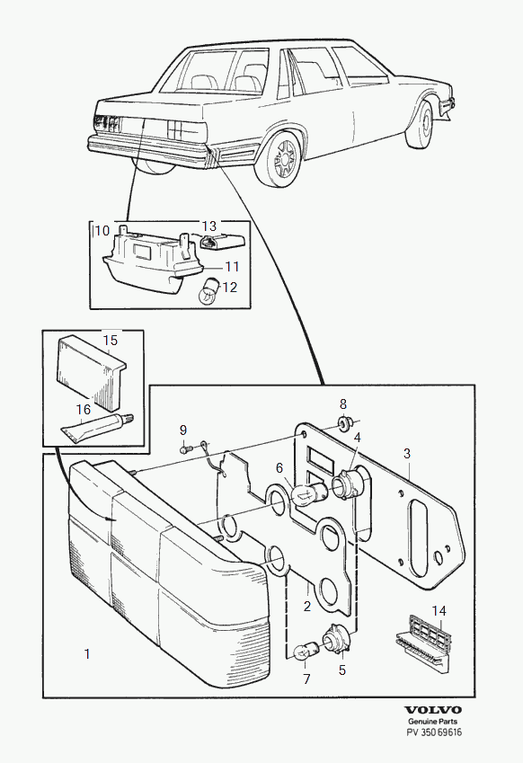 Volvo 1161758 - Прокладка, масляная ванна parts5.com